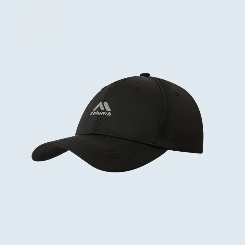 casquette-de-baseball-kolumb-pour-homme-grande-taille-coupe-compacte-noire-pare-soleil-chapeau-de-sport-reglable-respirant-en-fibre-de-polyester-pour-l'ete