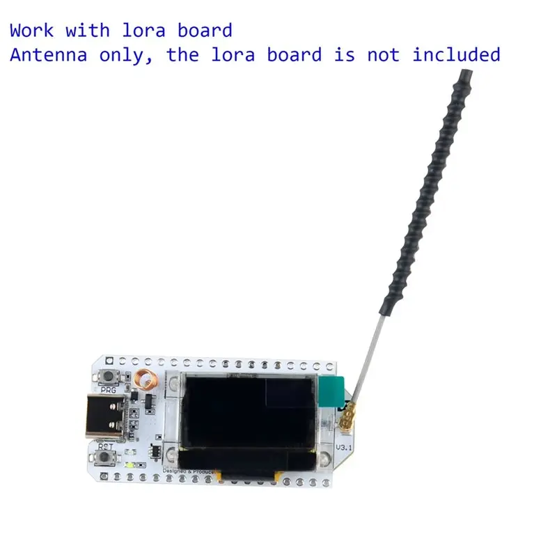كامل لهوائي لورا 868 ميجا هرتز 915 ميجا هرتز 863-928 ميجا هرتز ل LORA32U4II ل Lorawan 3Dbi 1.13 فائق التوهج/ل -1 IPX GSM