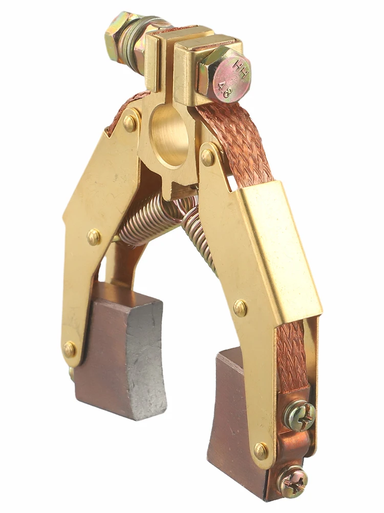 전기 모터용 V 자형 구리 다리미 브러시, 헤링본 브러시 거치대, 스트랜더 12.5x32mm 카본 브러시 거치대, 1 개
