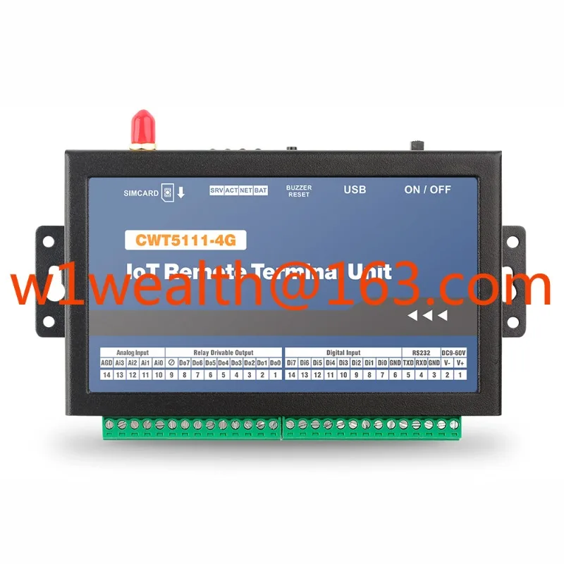 

CWT5111 Gsm Gprs 2G 3G 4G WiFi M2M Модуль промышленного сбора данных Беспроводная SMS-сигнализация с дистанционным управлением Блок концевой точки RTU