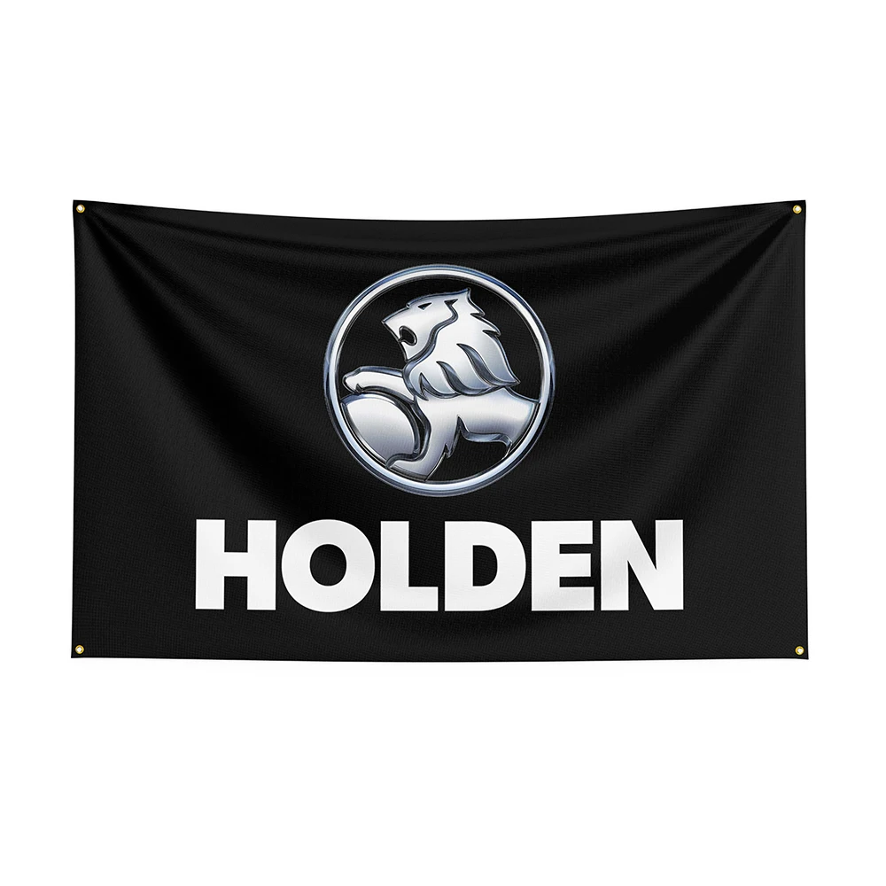 3x5Ft Holdens Flag Polyester Printed Racing Car Banner For Decor