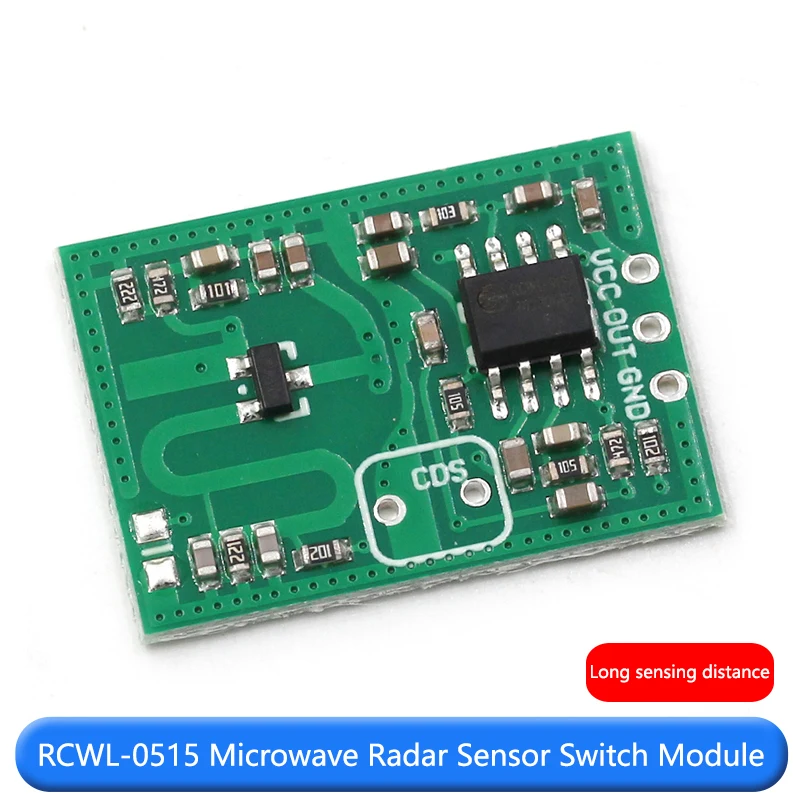 RCWL-0515 وحدة تبديل رادار الميكروويف التعريفي وحدة تحريض جسم الإنسان كاشف الحث الذكي