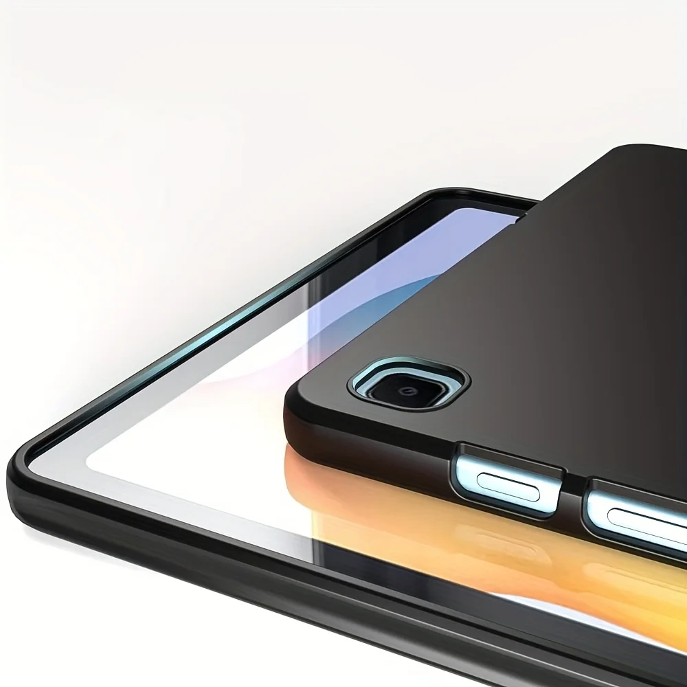 Galaxy Tab S6 Lite 10.4 インチ保護ケース 2020、2022、2024 超薄型マット TPU ラバーソフトレザーシリコン保護ケース