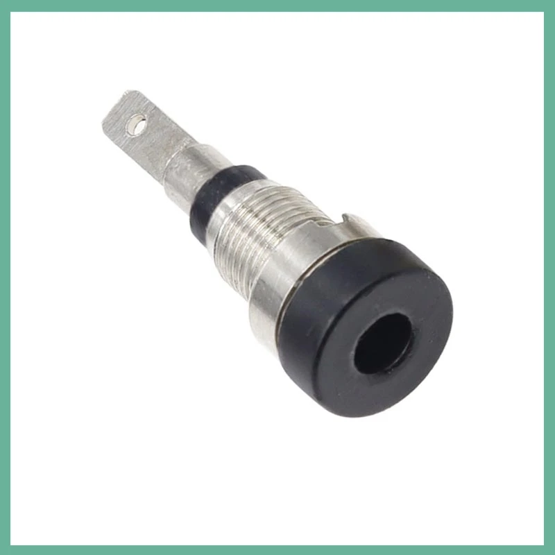2mm Brass Binding Post Banana Female Hole Jack Panel Mount Test Electrical Connector Pure Copper Insulated Power Terminal E3