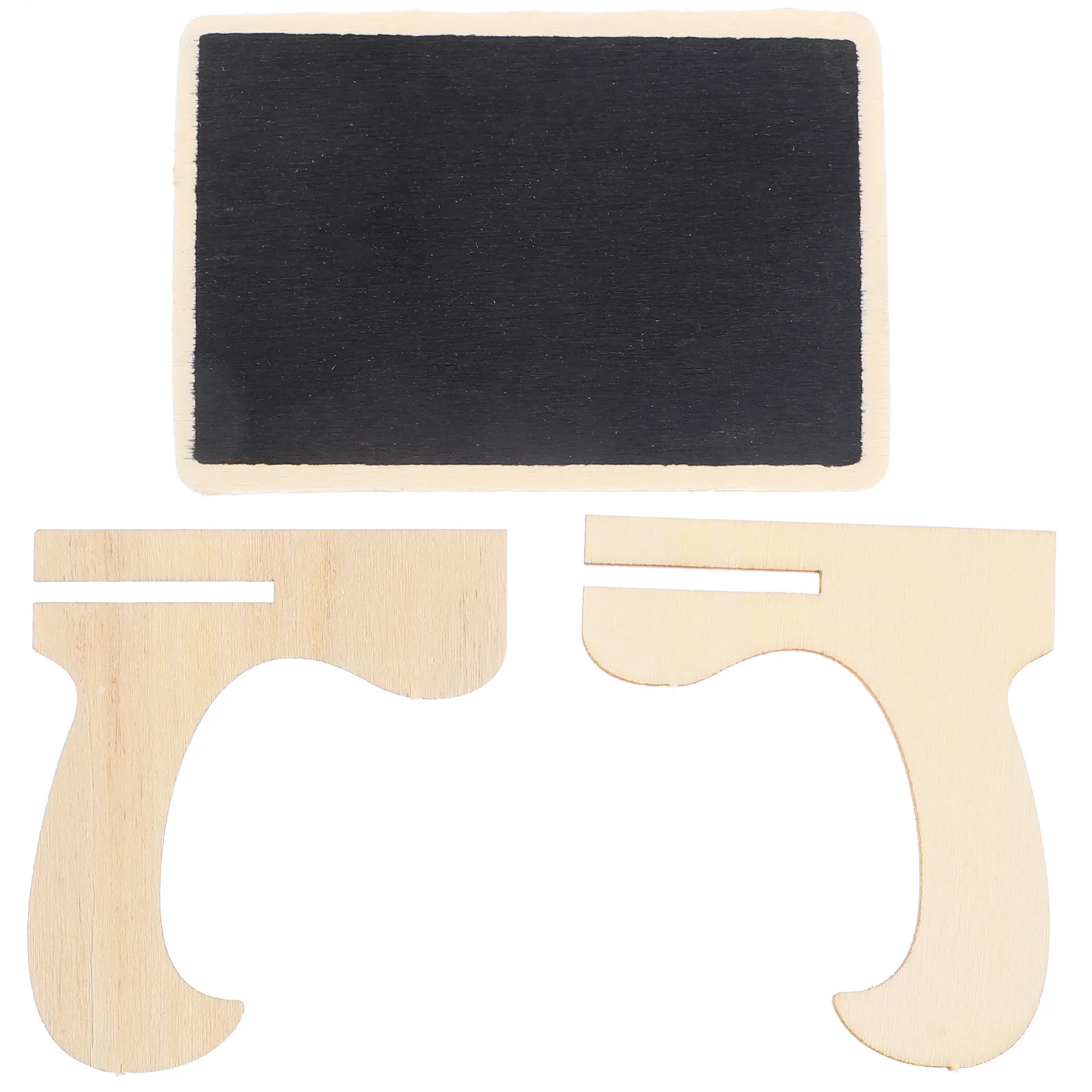 Rectangle Chalkboard Sign Board Mini Blackboard for Table Numbers Wedding Decor Shop Use Erasable Chalkboard Message Blackboard