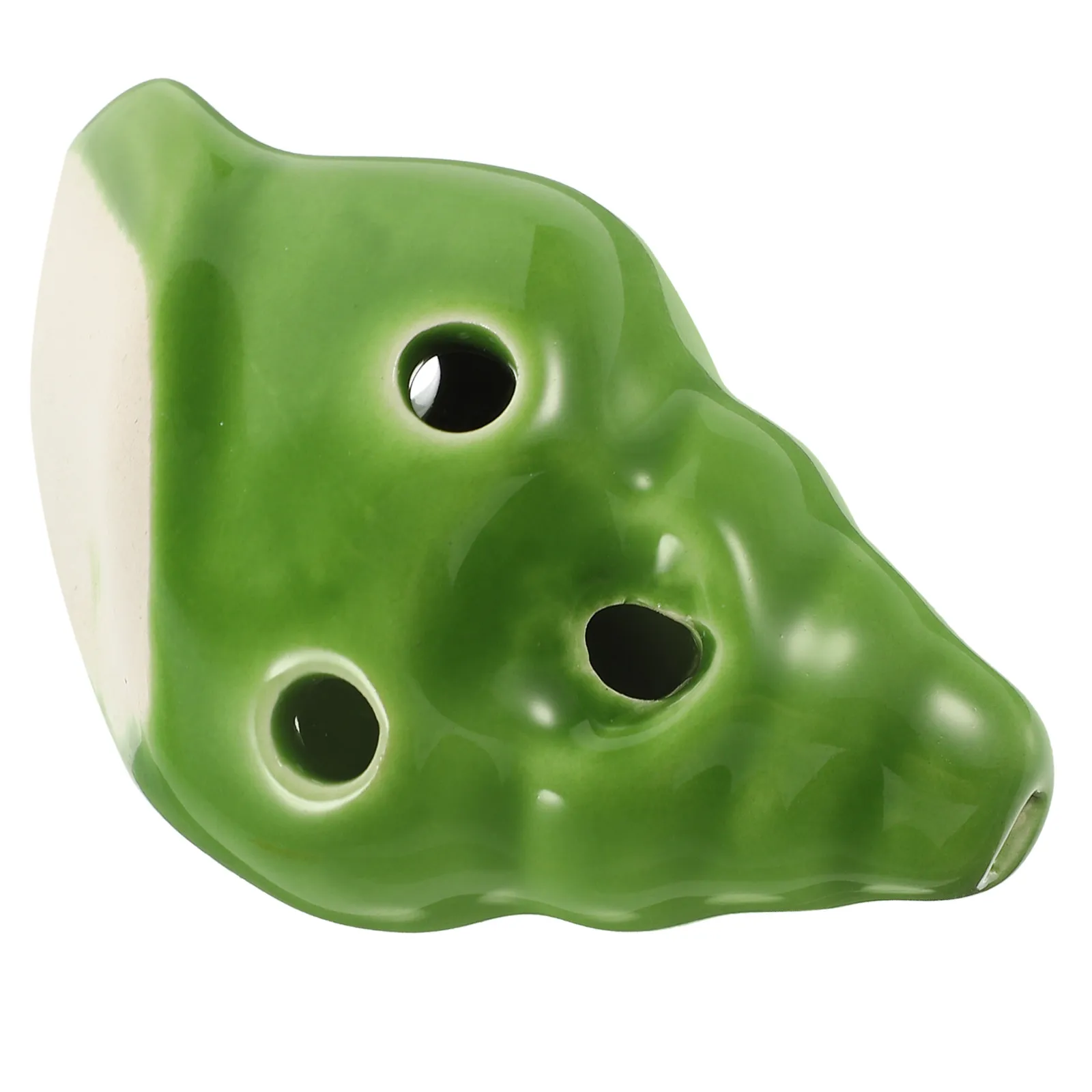 Beginner Ocarina 6-Hole Ceramic Ocarina Instrument Lightweight Compact Design for Children Students Gift Exquisite Craftsmanship