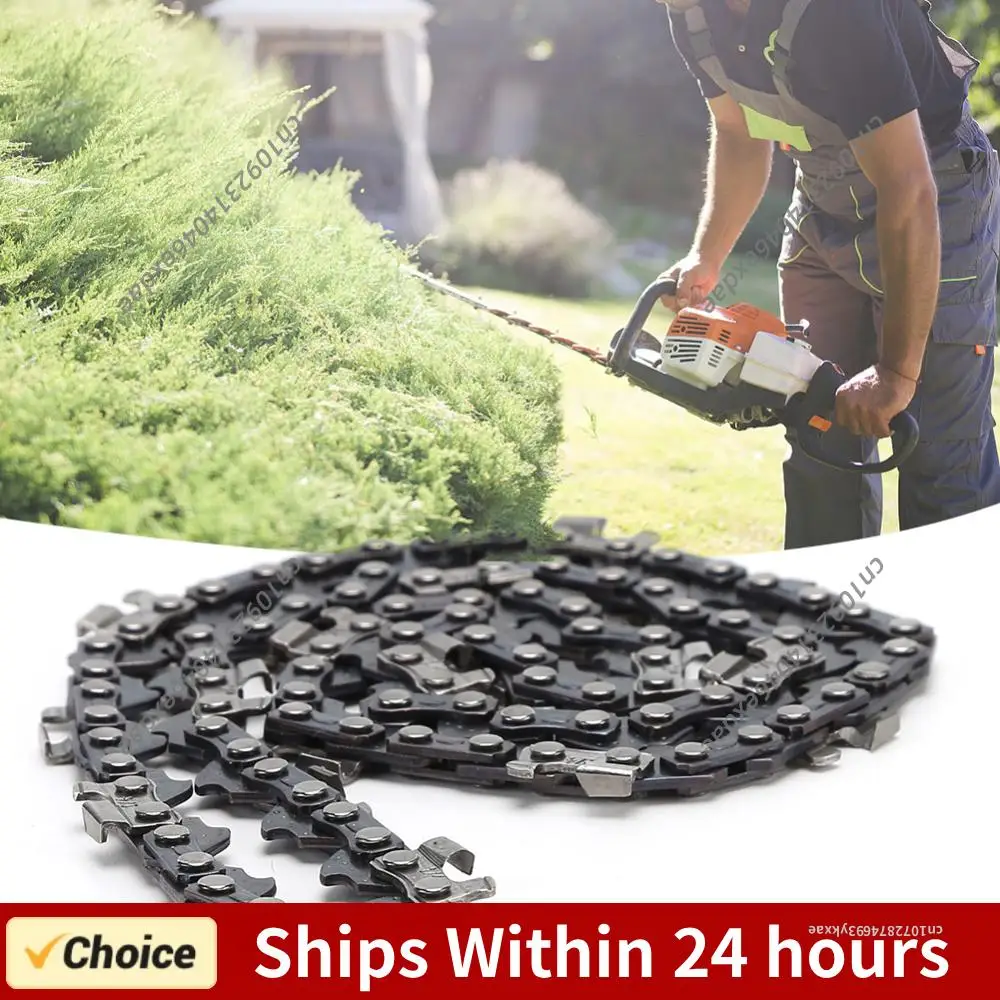 

1 шт. 8/12-дюймовая металлическая цепь для бензопилы, шаг 3/8, 23/22 зуба, сменная цепь для электропилы, аксессуар для садовой цепной пилы