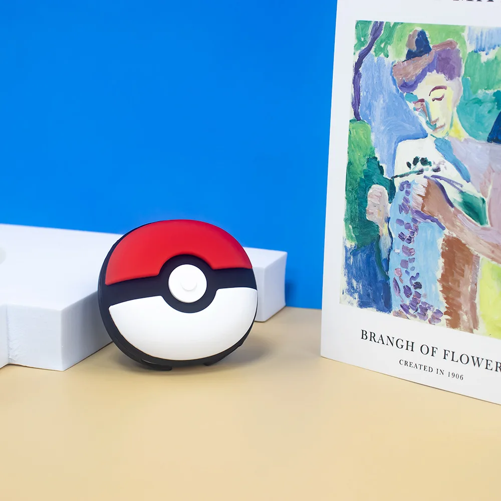 Miniso Pokemon Poké Bal Oortelefoon Hoesje Voor Samsung Galaxy Buds Live/Pro/2 Siliconen Draadloze Oordopjes Beschermhoes