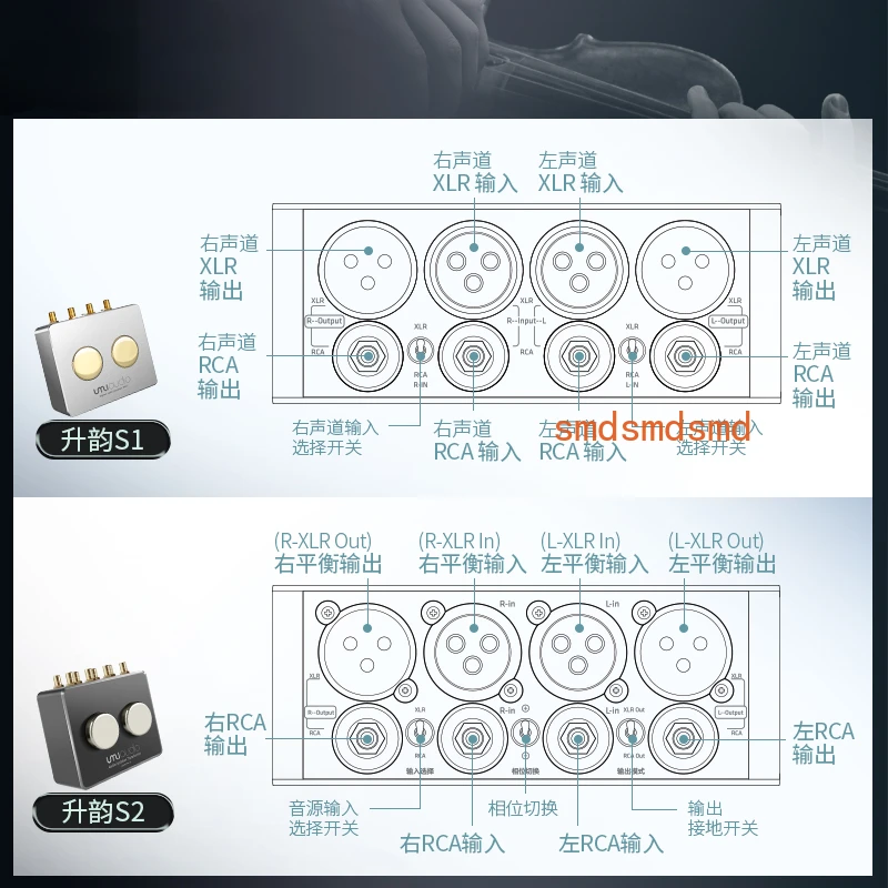 

Processor 1:1 Isolation Transformer Passive Front Stage Audio