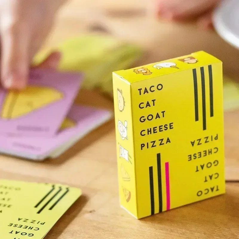 Taco Cat Goat Cheese Pizza Board game