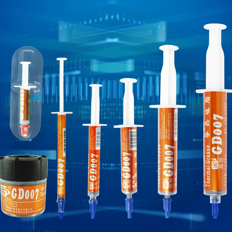 Thermal Conductive Grease Paste Silicone Plaster Heat Sink Compound For Cpu Computer GD007 GD2 Heat-Dissipating Silicone Paste