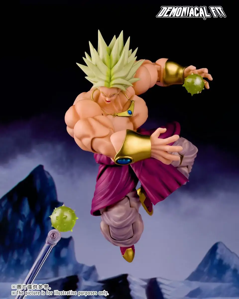 Figura de Anime Dragon Ball Broly 2025, nueva muñeca de acción móvil de 6 pulgadas, estatua de Pvc, modelo de juguete coleccionable para regalos
