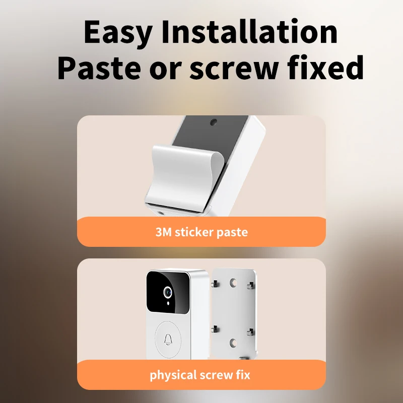 Nhà Thông Minh Wifi Chuông Cửa HD Không Dây Ngoài Trời Camera Chuông Cửa Chuông Tầm Nhìn Ban Đêm Video Chuông Cửa Liên Lạc Nội Bộ An Ninh Bảo Vệ