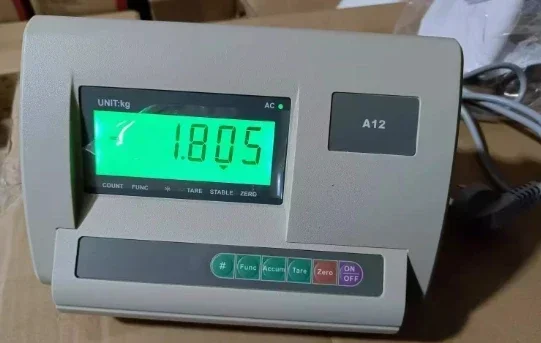 Shanghai Yaohua XK3190-A12 LCD instrument, electronic platform scale, weighing scale display, scale head, weighing instrument