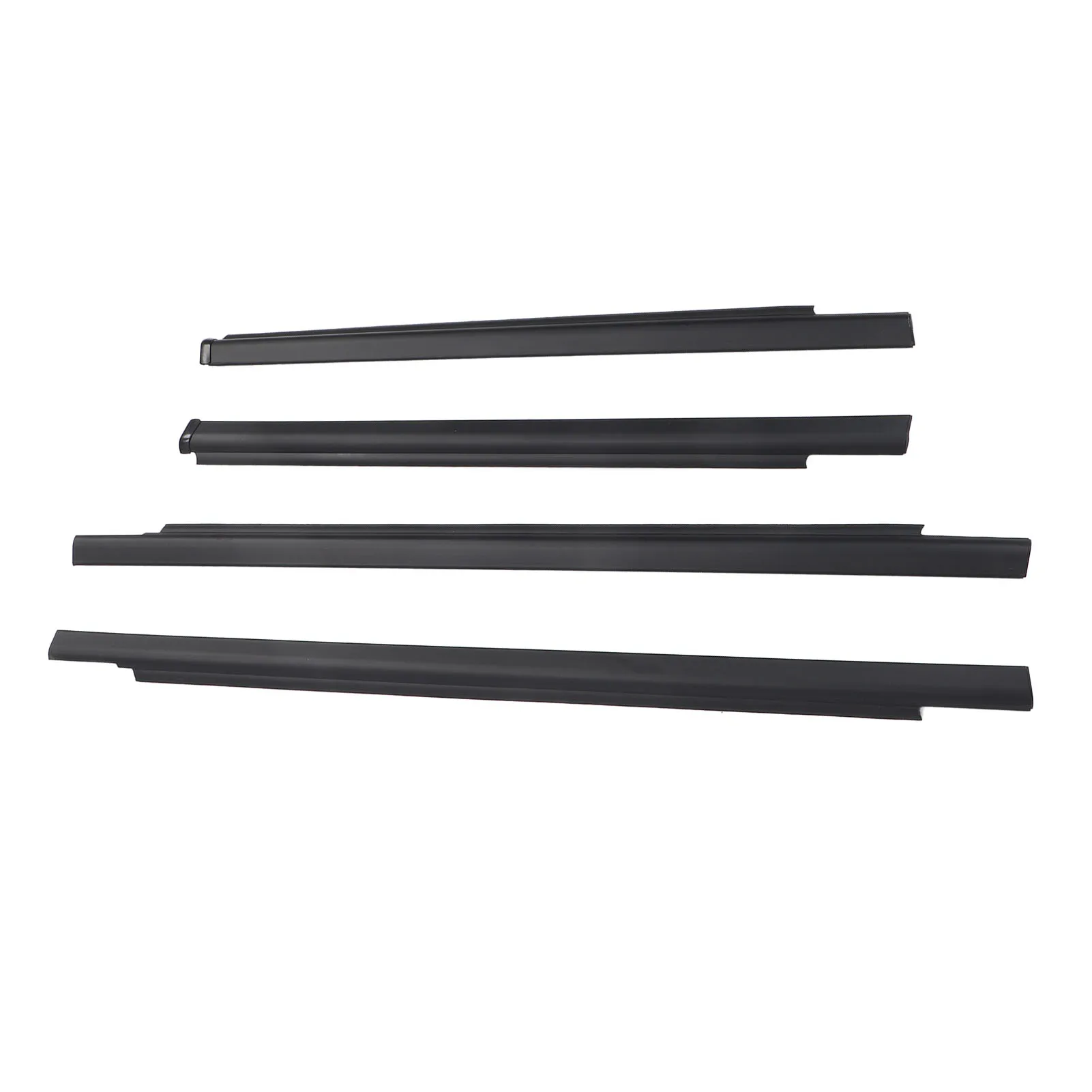 

4Pcs Car Door Window Weatherstrip 75710 0C010 Windproof Rubber Noise Reduction Weatherstrip Seal Belt for SEQUOIA 2001 To 2007