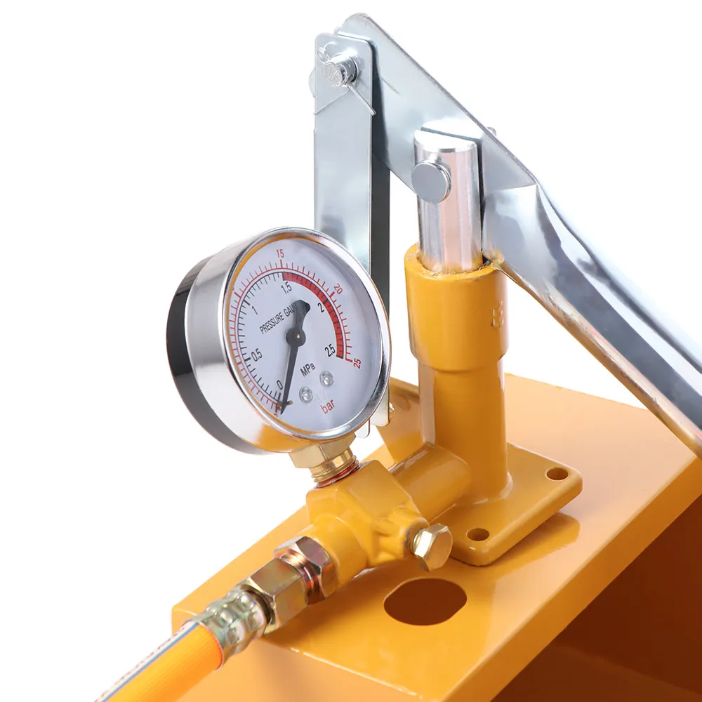 25Kg Manual pressure testing pump Durable High Precision Household Pressure Test Pump Manual Operation Water Pipeline Valve