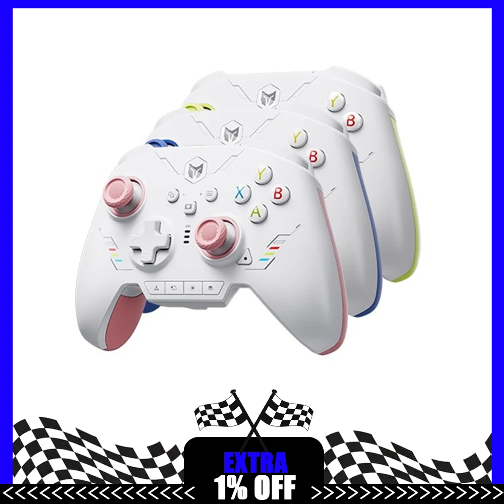 

Беспроводной геймпад BIGBIG WON Rainbow2 SE/PRO E-SPORT, игровой контроль, триггер с эффектом Холла, Bluetooth-геймпад, переключатель/ПК/Android/iOS