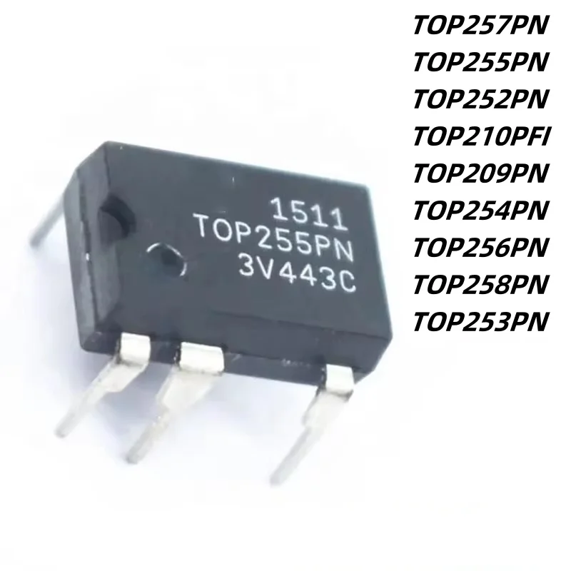 (5piece) TOP255PN TOP253PN TOP253 DIP-7 TOP253P TOP258PN TOP258 TOP256PN TOP256 TOP254PN TOP209PN TOP210PFI TOP252PN TOP257PN