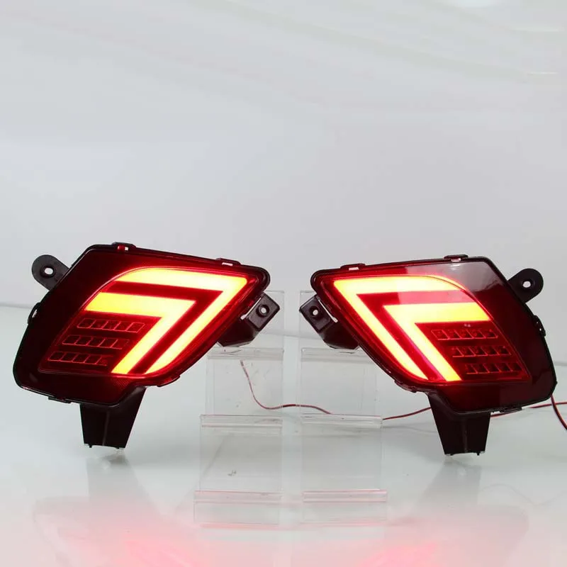 New2pcs Für Mazda Cx-5 Cx5 2013-2016 Multi-Funktion Auto Led Rücklicht Hinten Stoßstange Licht Hinten nebel Lampe Bremslicht Reflektor