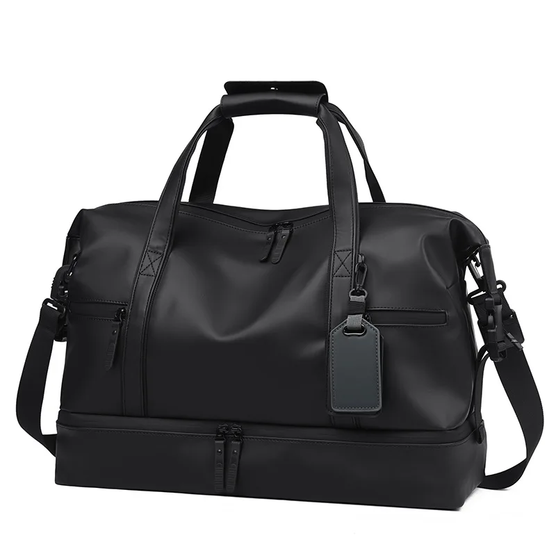 حقيبة سفر عصرية للرجال والنساء، حقيبة كتف ذات سعة كبيرة، حقيبة يد كروس، رياضية ترفيهية، حقيبة سفر بسيطة للأعمال