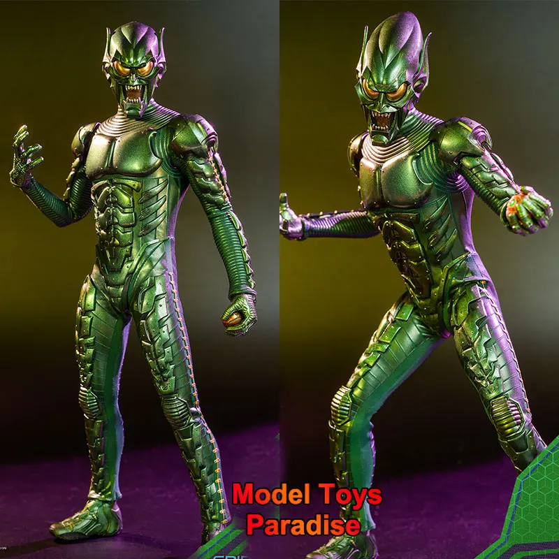 

HT hot toys MMS630 1/6 Men Soldier Super Villain Green Goblin Full Set 12inch Action Figure Collectible Toys Gifts