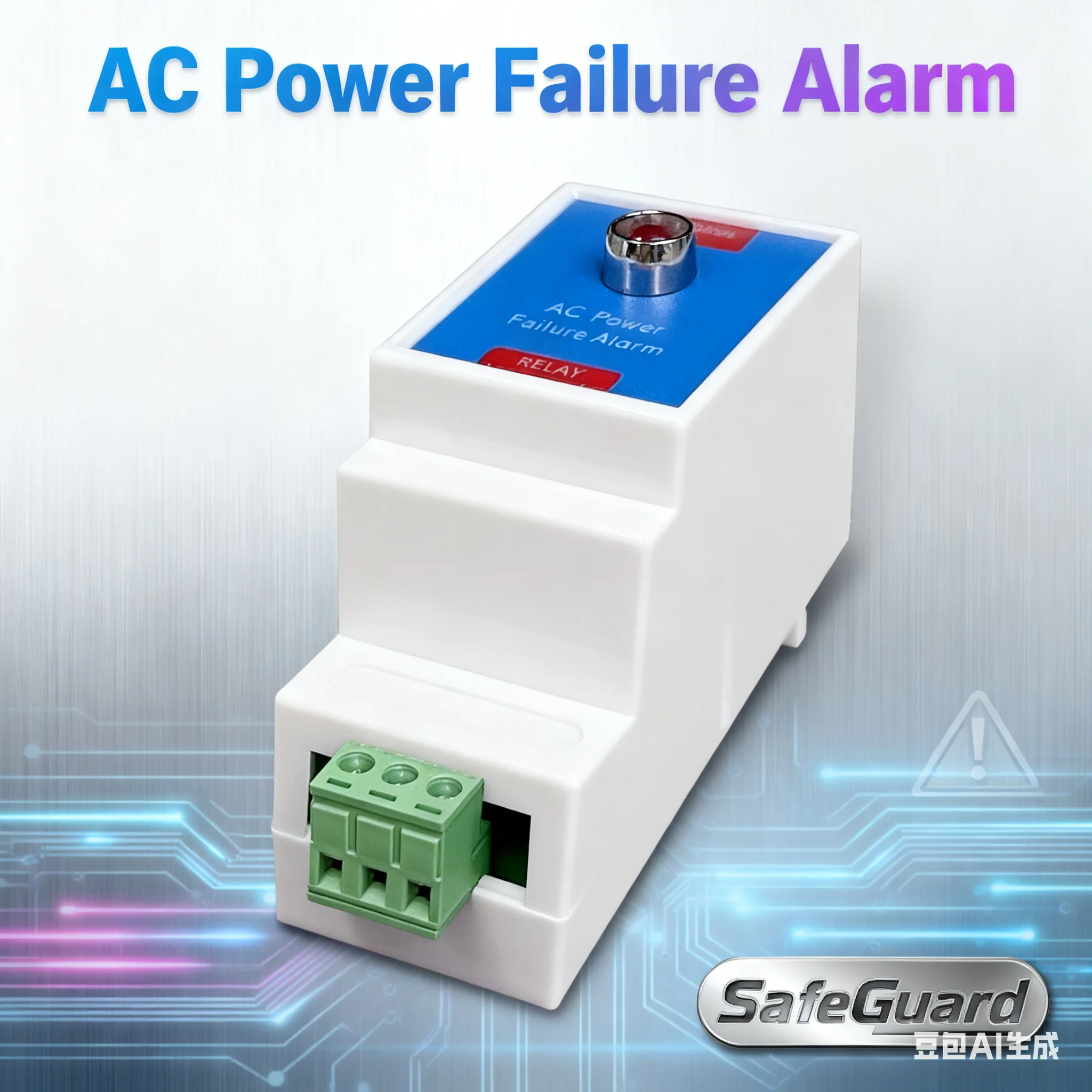 

Реле контроля потери фазы | Детектор мощности переменного тока 220 В/380 В | Сигнализация в режиме реального времени | Для промышленной коробки