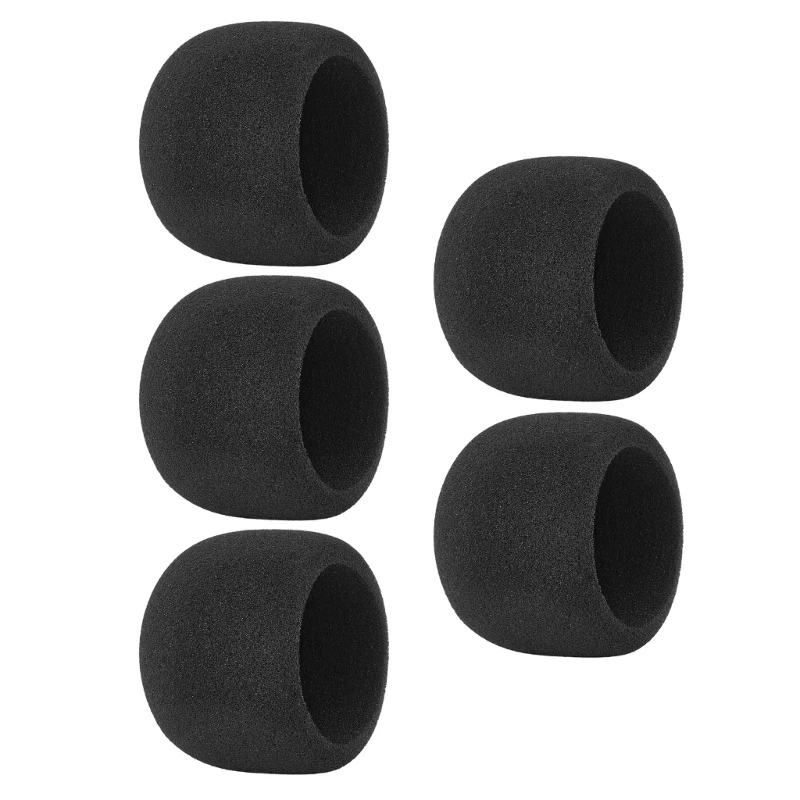  Noise Reducing Foam Cover Filter For Microphones Easy To Install Improves Music Performances for Podcasts,Live Broadcast
