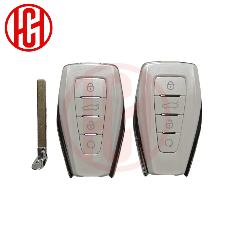 กุญแจรีโมทรถยนต์แบบไร้กุญแจ 433Mhz 4A/47 ชิป สำหรับรถยนต์ Geely รุ่น Okavango Azkarra Atlas Coolray Monjaro KX11 Emgrand X7 X3 S1