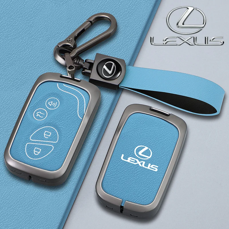 Leather Car Remote Key Case Cover for Lexus GX460 RX350 ES350 IS250 LX570 IS350 GS430 GS300 GS450h Ct200h Gs350Gs460 Accessories