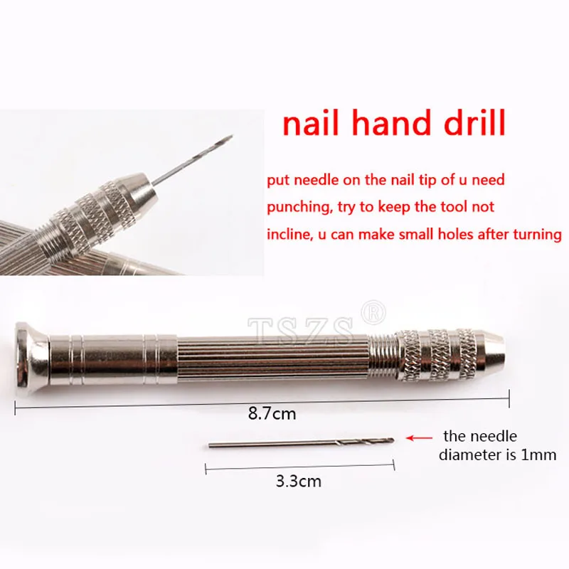 10pcs/lot Design Punk Style Nail Parts Piercing Alloy Studs Metal Curve Arrow Rivet Decoration Nails Art Accessories Nail Charms