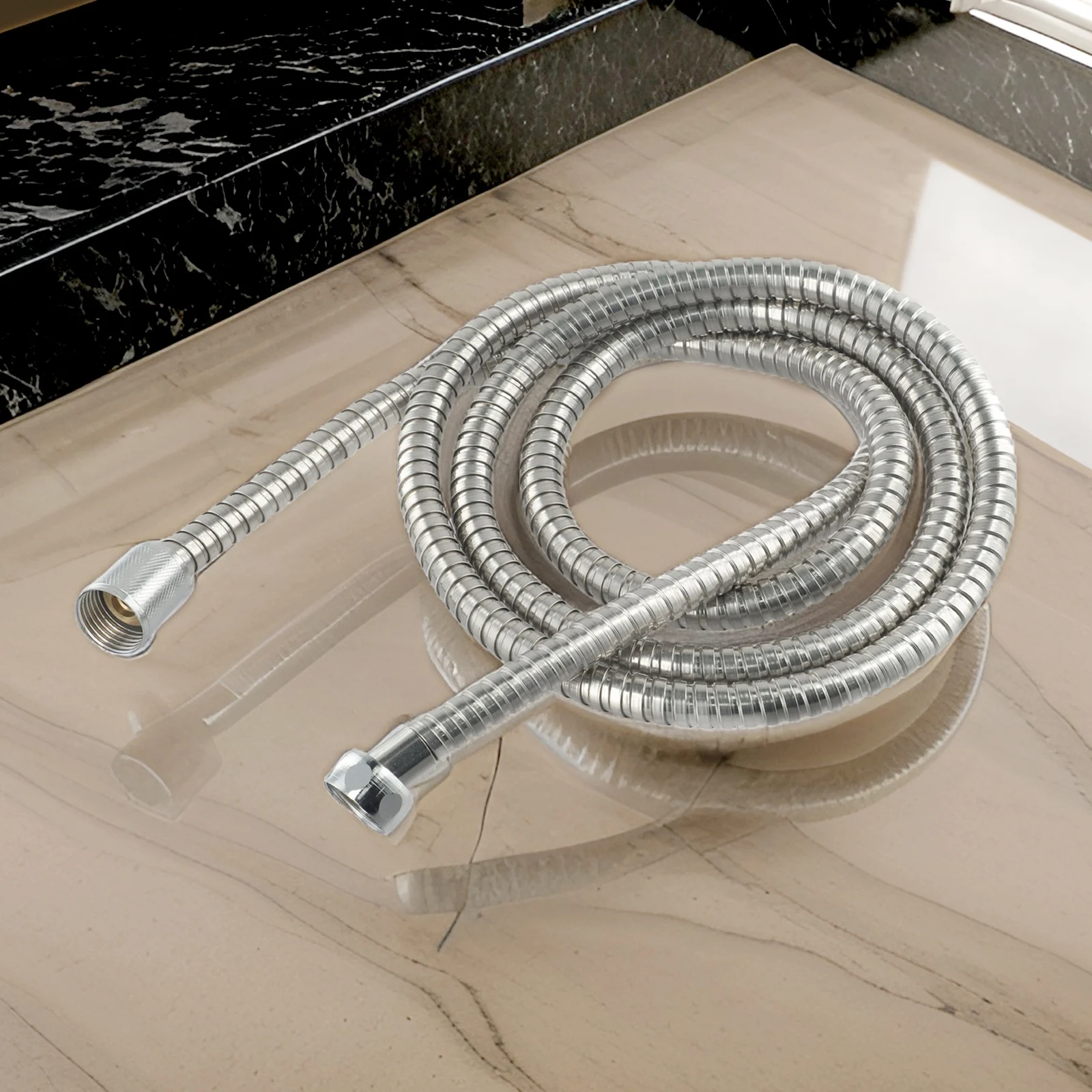 Anti leakage Shower Hose Wear-resistant Fitting Home Thread Water Outlet Connection Double buckle Flexible Line