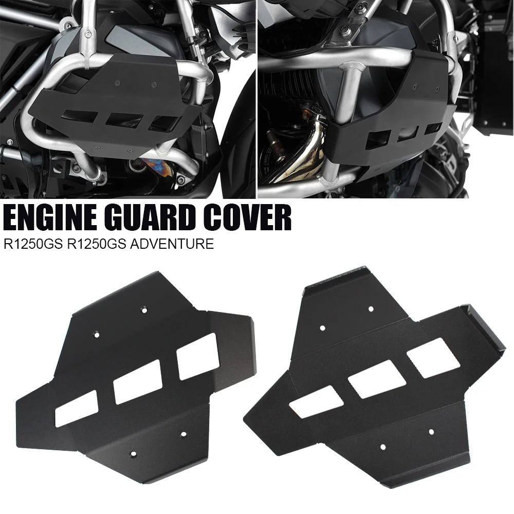 

Cylinder Head Guards Motorcycle Accessories Shield Guard Protection Cover For BMW R 1250 GS ADV R1250GS Adventure Engine Guards