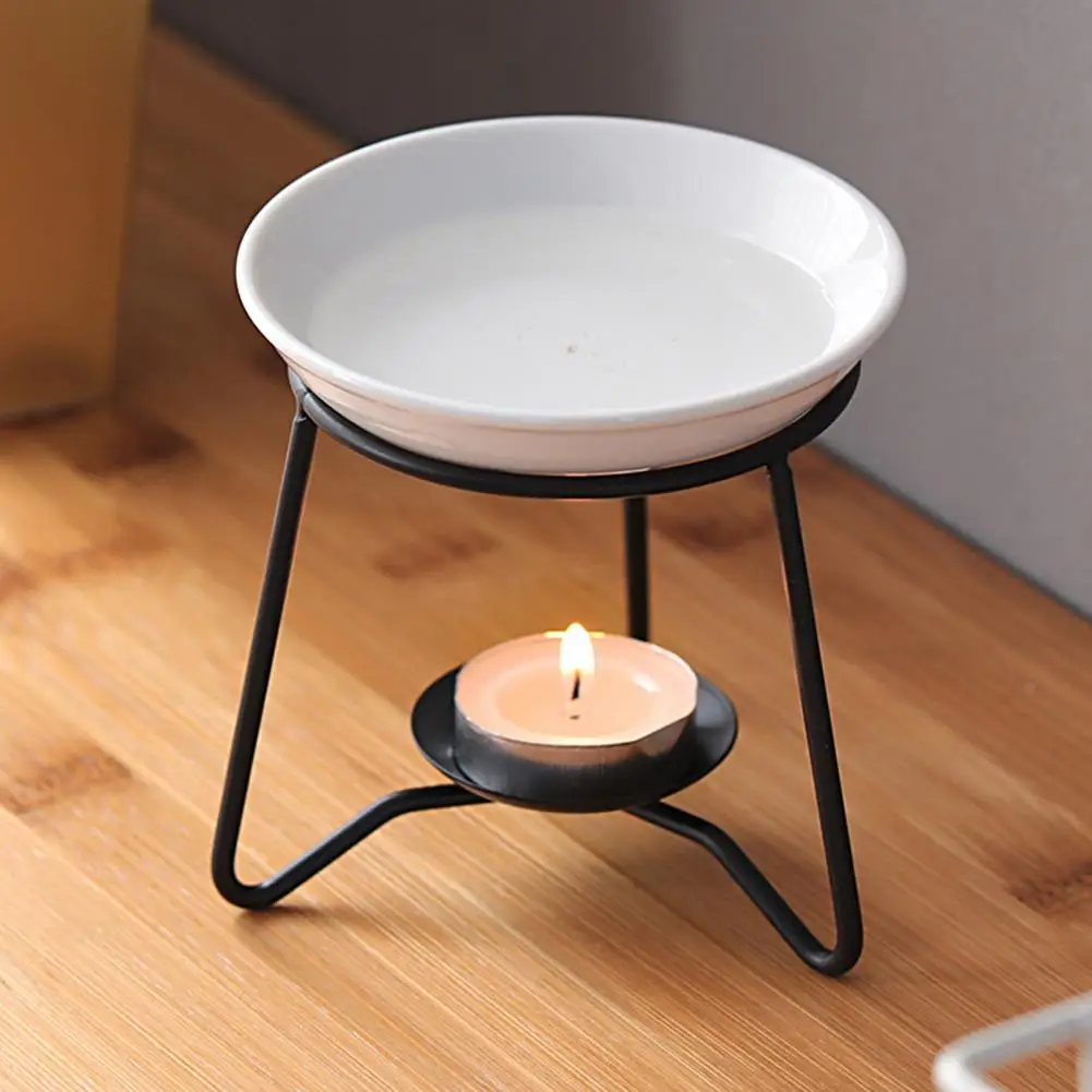 Wax Melter Holder Sleep Aid Wax Candle Burner Lightweight Decorative  Useful Wax Melter Stand Aroma Diffuser Ornament