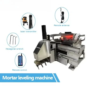 Mortar Laser Leveling Machine Indoor Renovation Floor Leveling Machine Automatic Auger Spreading