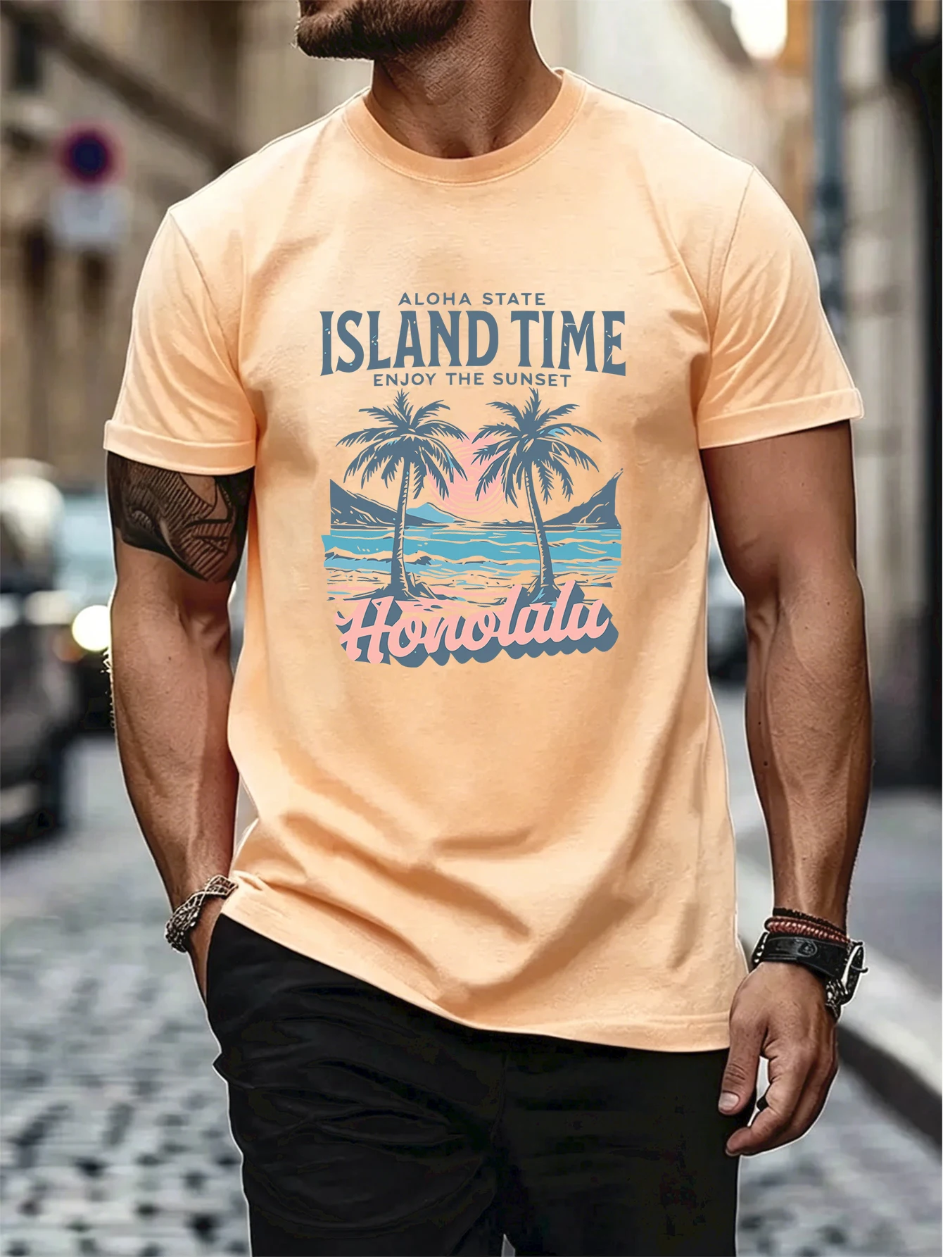Island Time Honolulu Sunset Ba - Street Fashion Elements incelemesi ve fiyatı