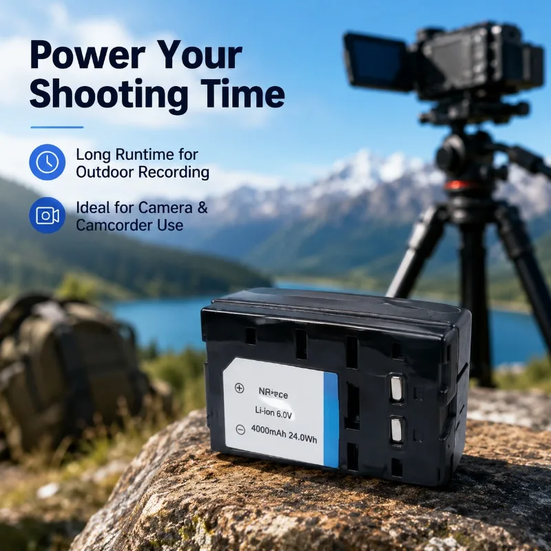 4000mAh Is Suitable for Sony NP-98 NP-C65 NP-88 NP-77 NP-77H NP-99H Camera with Long Endurance Battery Life Digital Battery