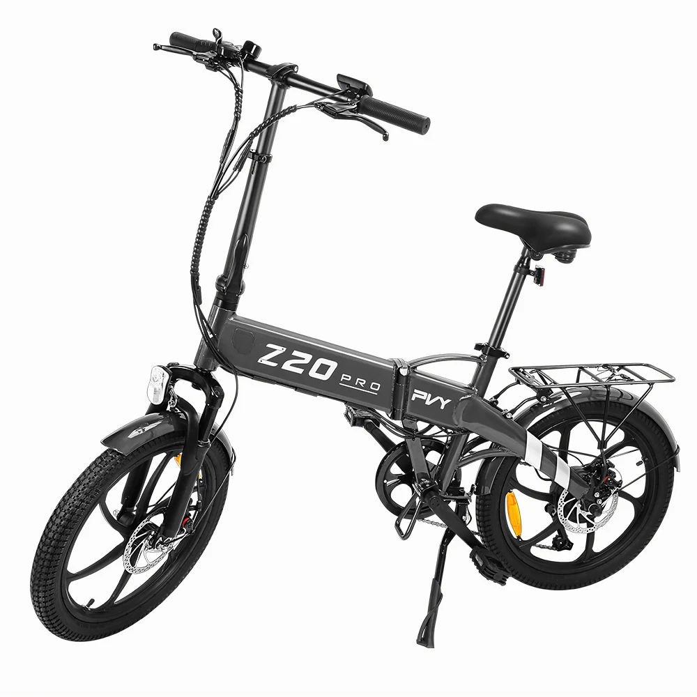 

PVY Z20 PRO Electric Bikes for Adults 20 x 2.3inch one wheel Tire E-bike 500w Motor 36V 10.4Ah Removable Battery 6 Speeds