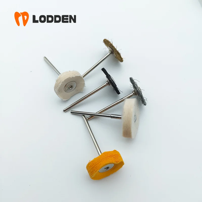 Schleif- und Polierset für Dentallabore für Metall, Acryl, Keramik, Zirkonoxid, Lithiumdisilikat mit Diamantbohrern und Gummirollen – Detail 4