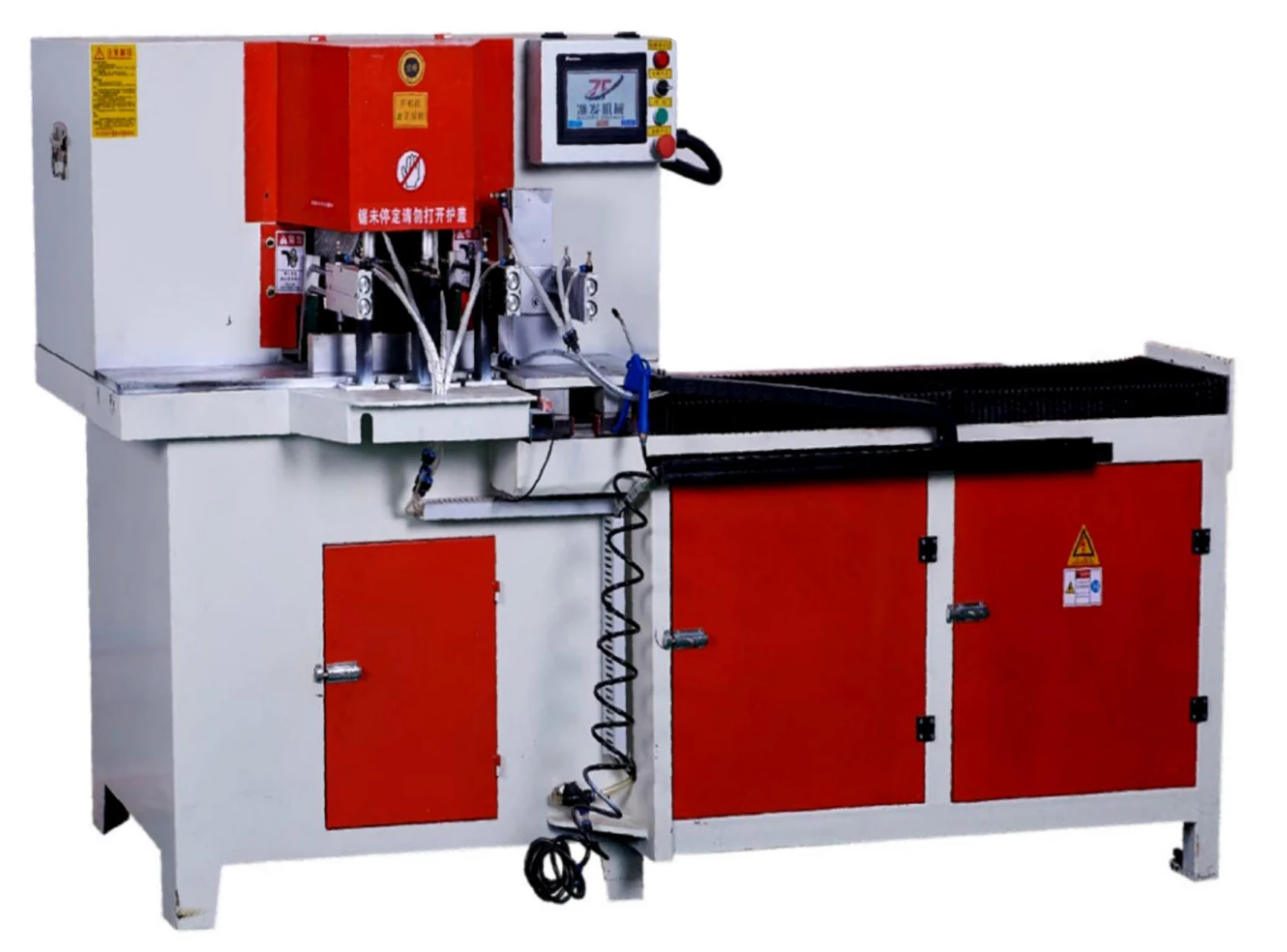 45 و 90 درجة إطار الصورة نافذة الإطار الحديد زاوية القاطع آلة قطع الزاوية الألومنيوم