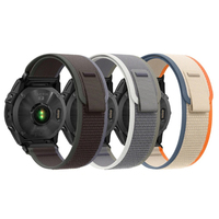 20mm/22mm/26mm Trail Loop Nylon Strap Quick-release Strap for Garmin FENIX 8 and 22/22/26mm Watch Band Series