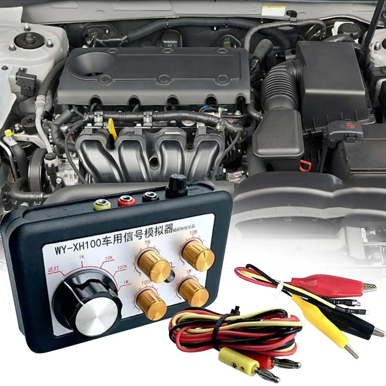 

Автомобильный симулятор сигнала, температура воды, топлива, рельсовое давление