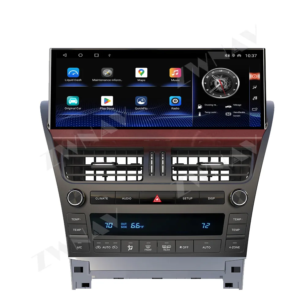 لكزس LS460/LS600 2006-2012 جهاز الملاحة أندرويد 13 راديو السيارة 12.3 'شاشة تعمل باللمس مشغل GPS لاسلكي ستيريو الوسائط المتعددة