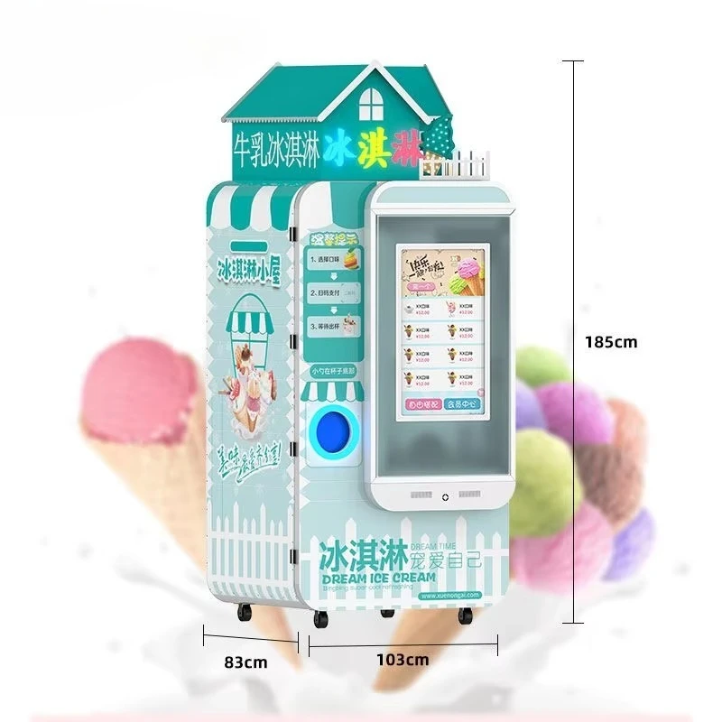 

Smart Vending Machine Soft Icecream Ice Cream Vending Machine