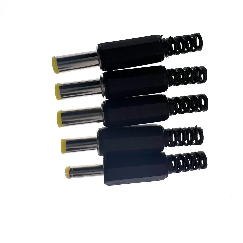 100PCS DC Power Adapter Male Plug 5.5×2.1mm/5.5×2.5mm/4.8×1.7mm/1.35×0.7mm Welding Line Power Connector