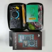 

Мультиметр ZOYI ZT-M1 с 8000 измерениями True RMS, автоматическим/ручным выбором диапазона, AC/DC 20A, вольтметр, амперметр, измеритель емкости и сопротивления