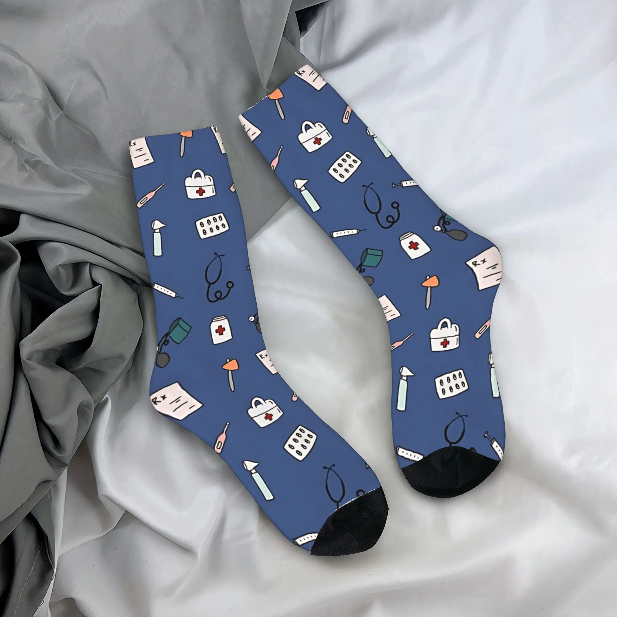 Medical Socks  Elegant Stockings Autumn Anti Slip Women Men Socks Quality Design Cycling Socks