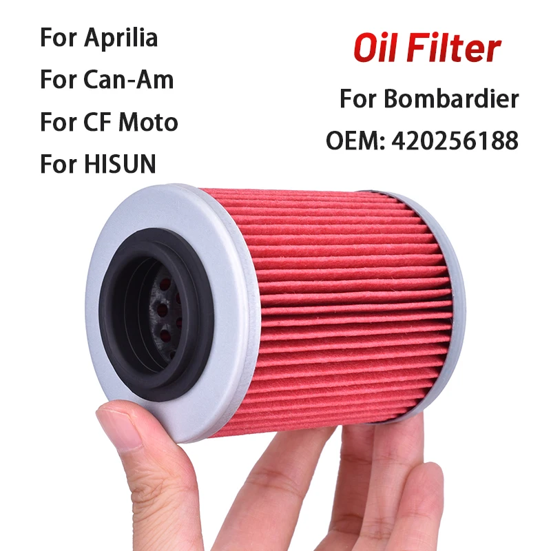 

Motorcycle Oil Filter For Aprilia RST1000 RSV1000R ETV1000 ETV RST RSV 1000 R For CF Moto 400 500 600 800 Cforce Uforce Zforce