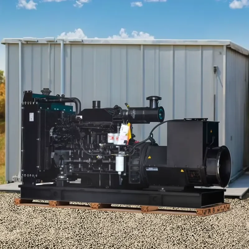 220 kW Electric Motor Leroy Somer Open Frame Generator Set 280 KVA Auto Start ATS Options 50Hz 1500rpm