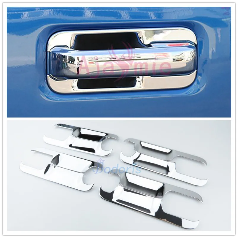 

Для Ford F150 2015 2016 2017, крышка дверной ручки, вставка чаши, накладка, наклейка, защитная панель, хромированные аксессуары для стайлинга автомобилей