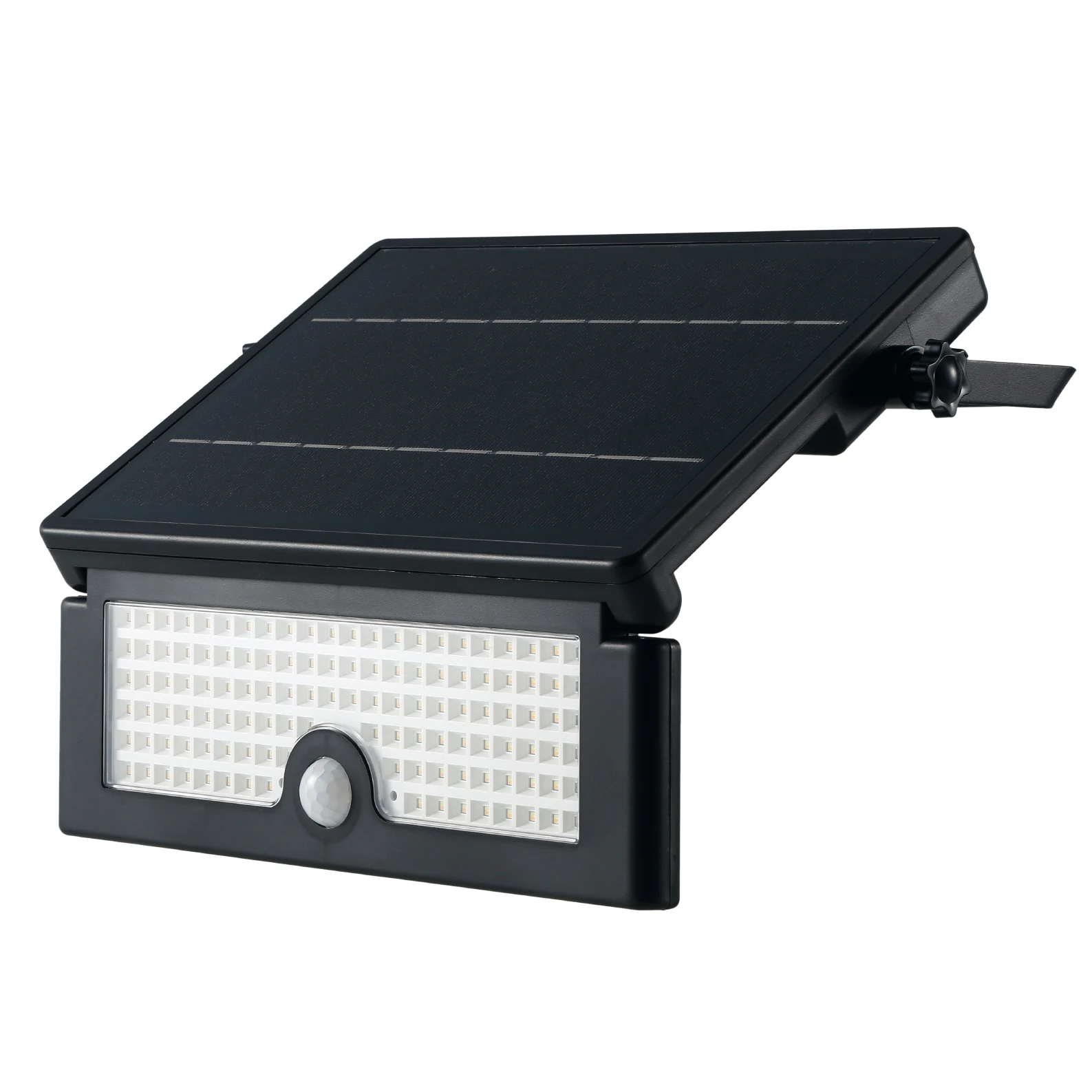 LED ATOMANT Aplique LED Solar 10W IP54 con Sensor de Movimiento, CCT (3000K, 4000K y 6000K), 1100 Lumenes, Lampara de pared, Iluminacion Solar para Exterior, Patio, Jardin, Terraza